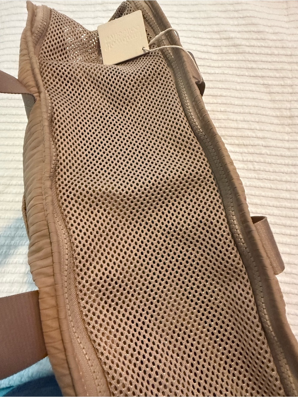 Lambwolf Collective City Carrier Quilted Pet Bag in Tan NWT 1072 - Picture 8 of 11